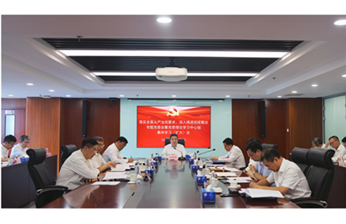 國藥集團(tuán)召開落實全面從嚴(yán)治黨要求、深入推進(jìn)巡視整改專題黨委會暨黨委理論學(xué)習(xí)中心組集體學(xué)習(xí)（擴(kuò)大）會