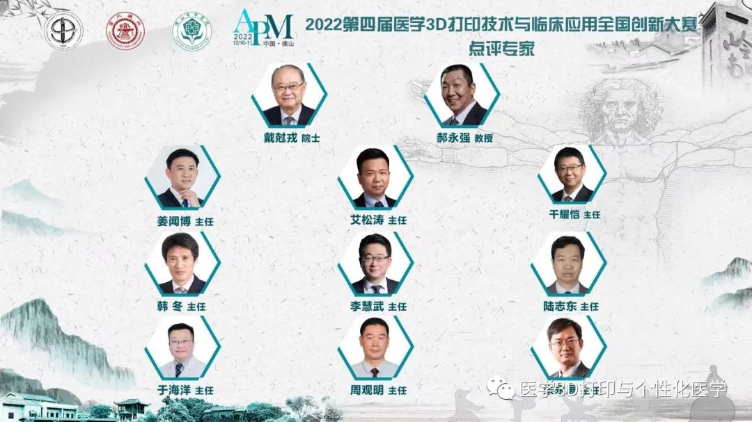 第五屆醫(yī)學3D打印技術臨床應用全國創(chuàng)新大賽